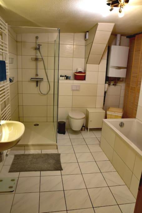 Central Apartment Magdeburg Eksteriør billede