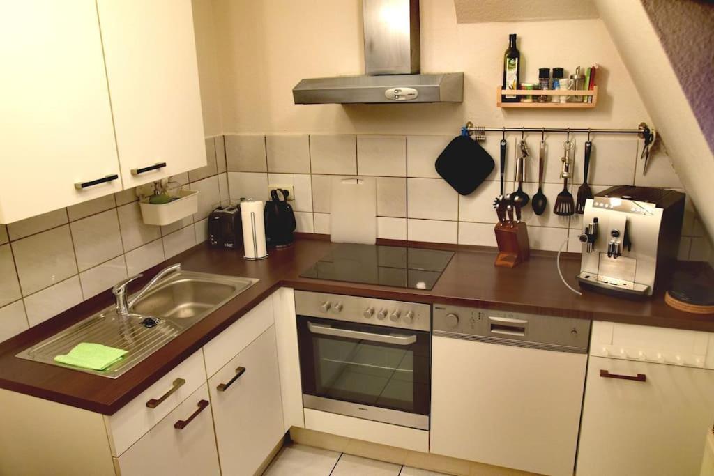 Central Apartment Magdeburg Eksteriør billede