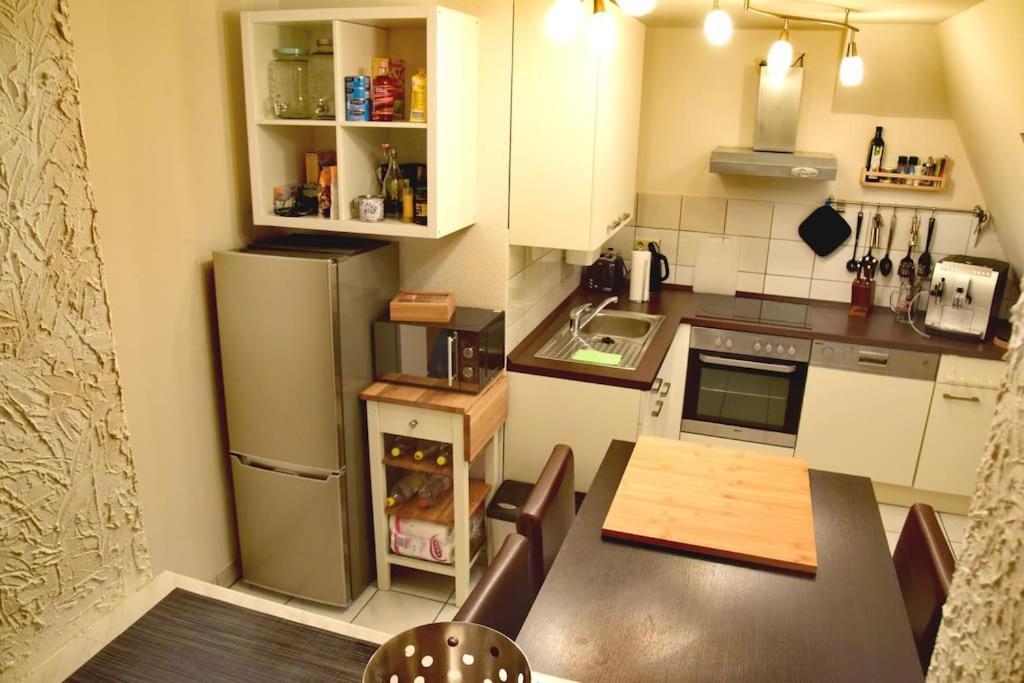 Central Apartment Magdeburg Eksteriør billede